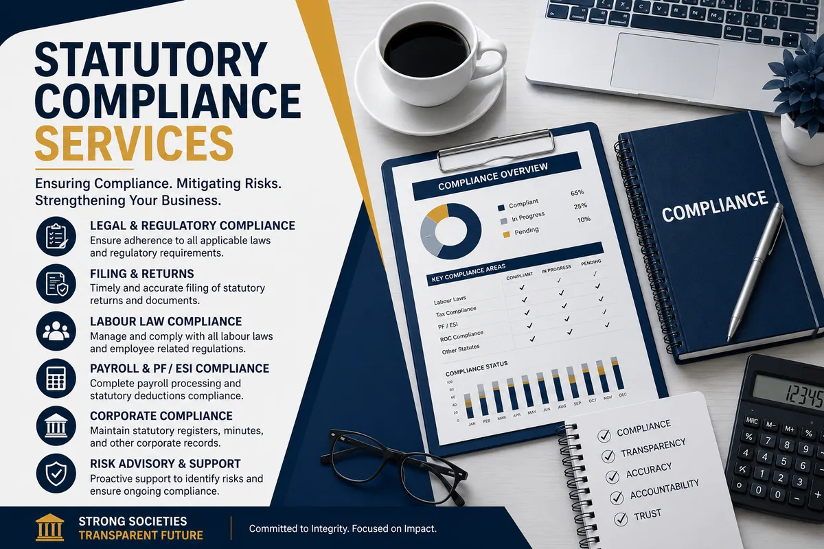 Statutory compliance services for co-operative societies